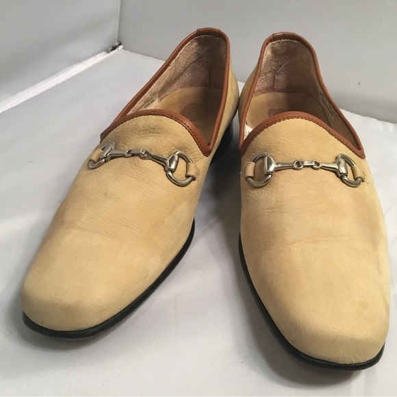 F.NEBULONI.MEN’S LEATHER MOCCASINS HORSEBIT SHOES SIZE 40 =10.5 USA - Picture 6 of 8